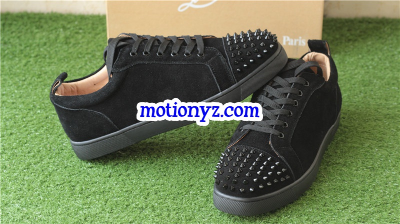 Christian Louboutin Sneaker Black Suede